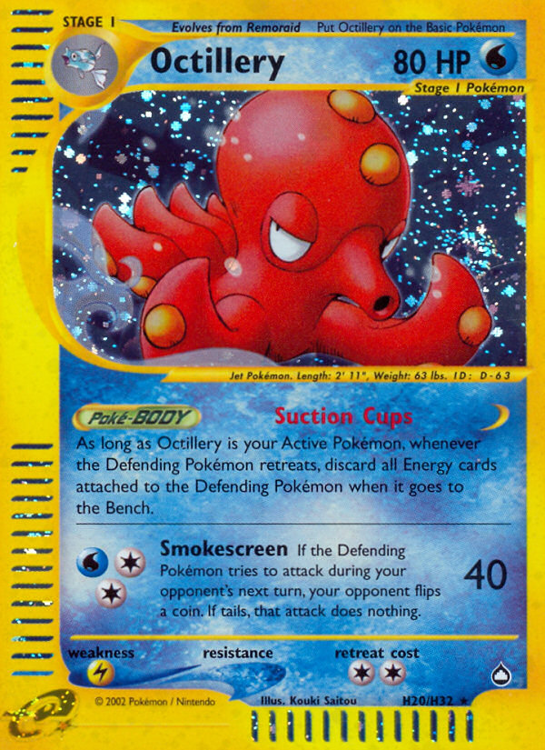 Octillery - H20/H32 - Aquapolis