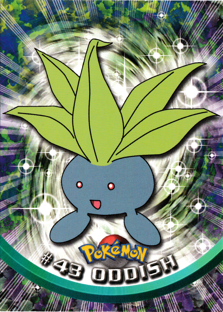 Oddish - 43 - Topps - Series 1 - front