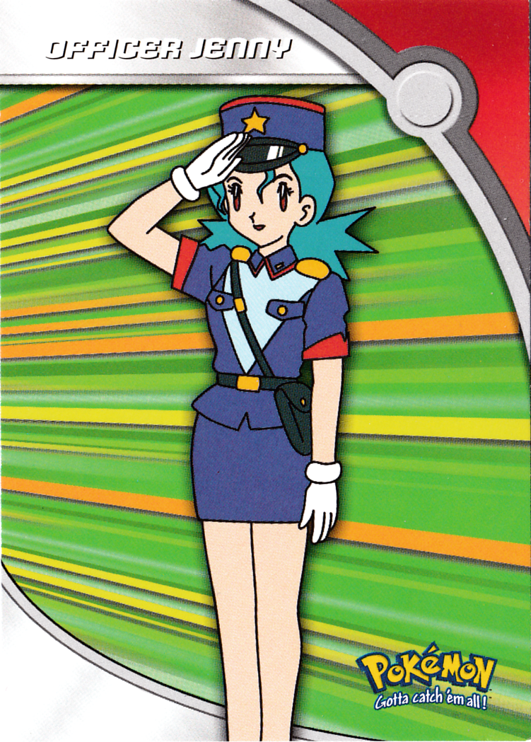 Officer Jenny - HV17 - Topps - Series 3 - front