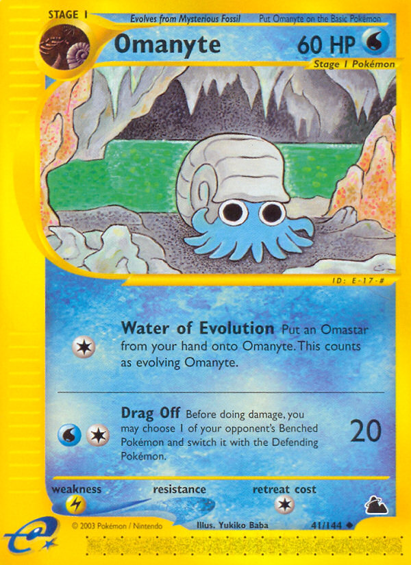 Omanyte - 41/144 - Skyridge