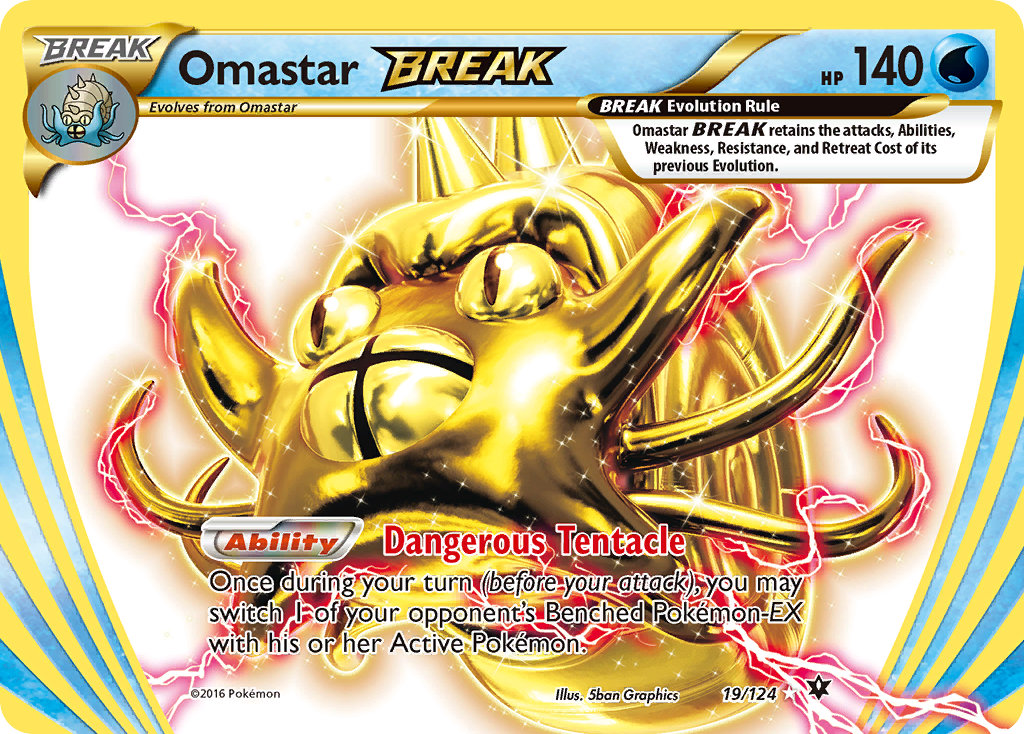 Omastar BREAK - 19 - Fates Collide