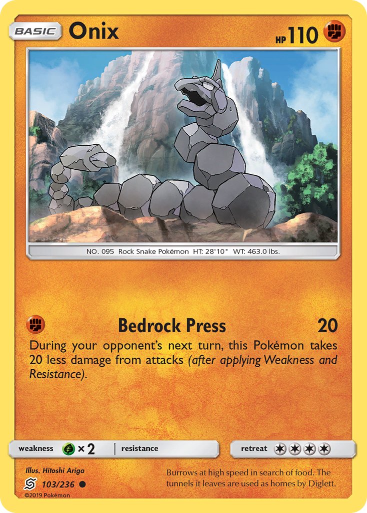 Onix (105/236) [Sun & Moon: Cosmic Eclipse]