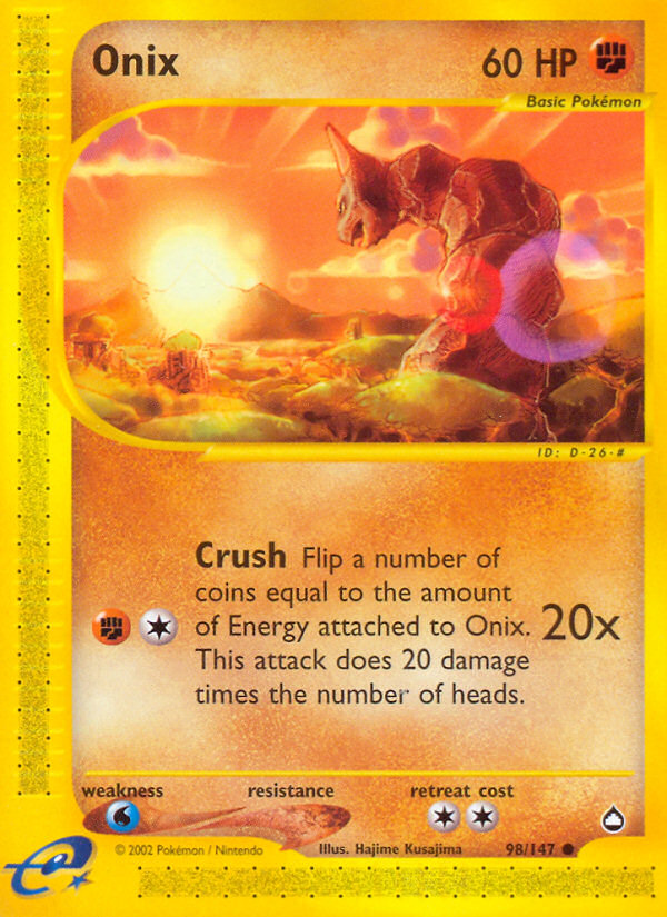 Onix - 98/147 - Aquapolis