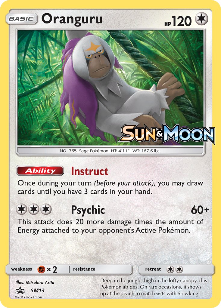 Oranguru - SM13 - Sun & Moon Promos