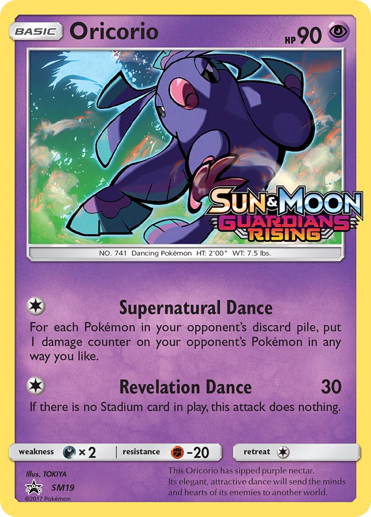 Oricorio - SM19 - Sun & Moon Promos