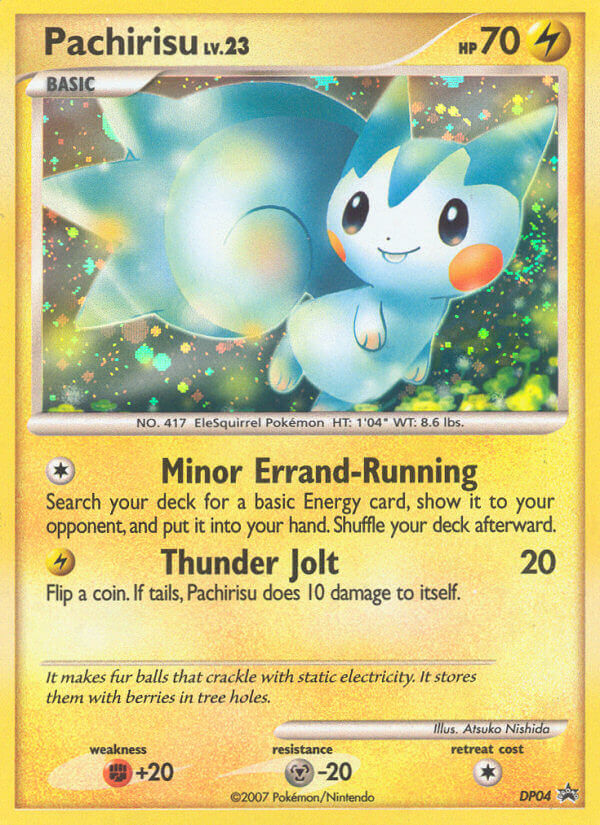 Pachirisu - DP04 - Diamond & Pearl Promos