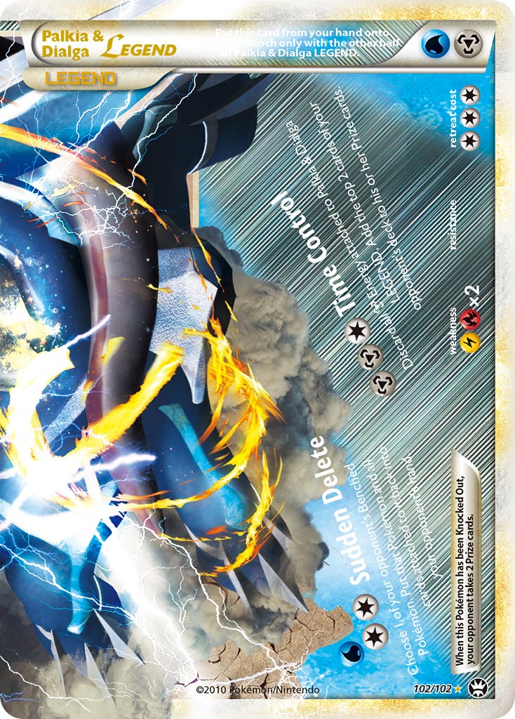 Palkia & Dialga LEGEND - 102 - Triumphant