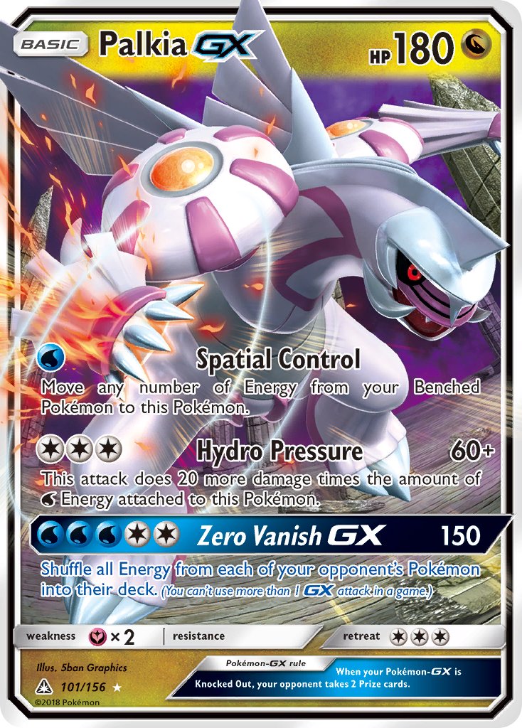 Palkia-GX - 101 - Ultra Prism