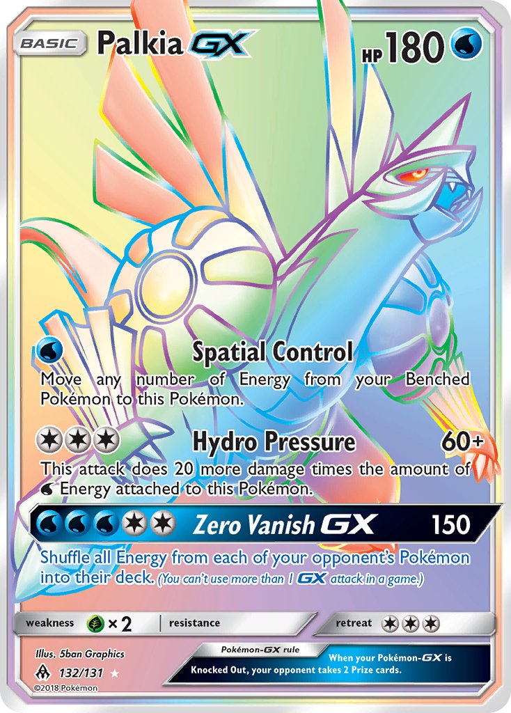 Palkia-GX - 132 - Forbidden Light