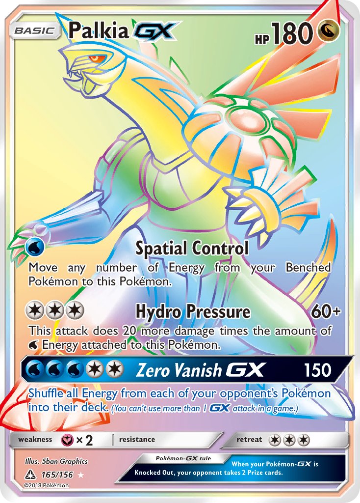 Palkia-GX - 165 - Ultra Prism