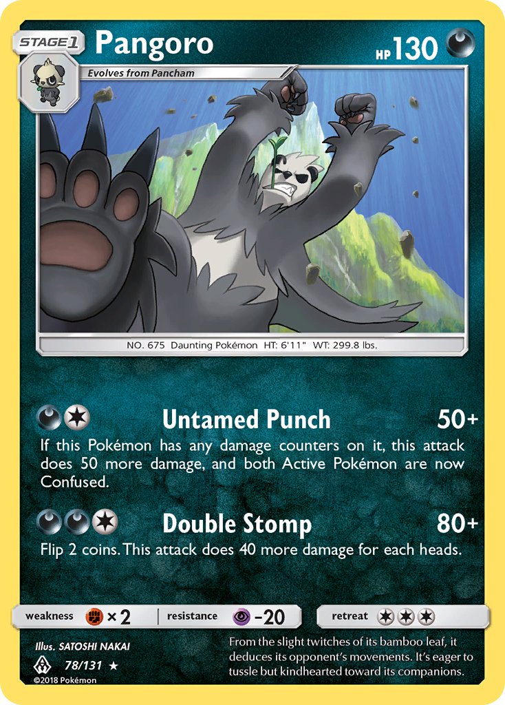 Pangoro - 78 - Forbidden Light