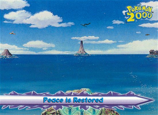 Peace Is Restored - 67 - Topps - Pokemon the Movie 2000 - front