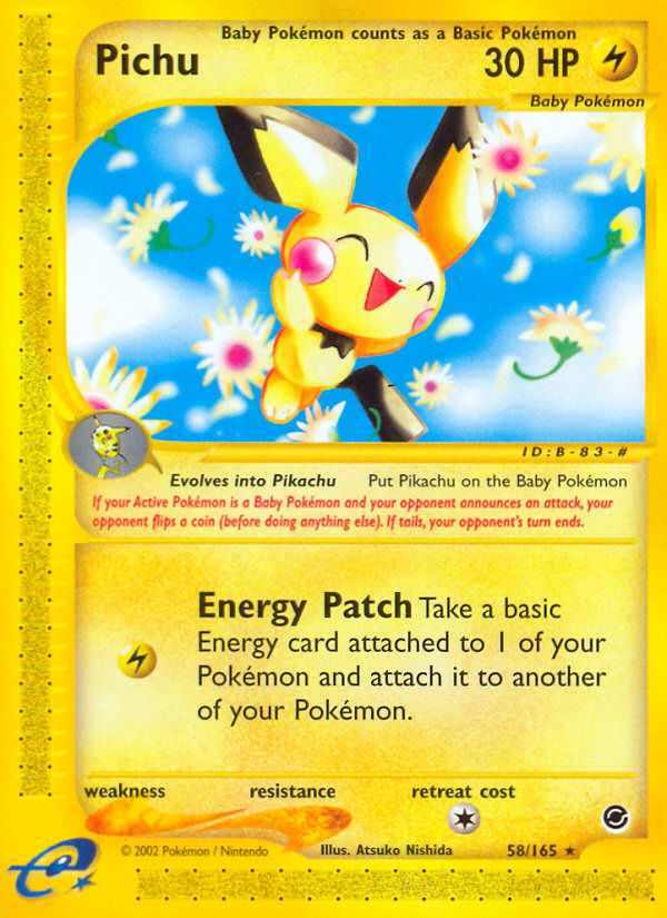 Pichu - Expedition Base set