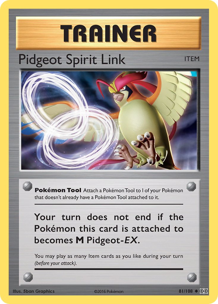 Pidgeot Spirit Link - 81 - Evolutions