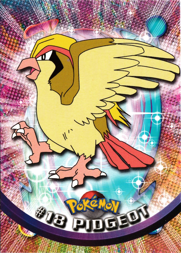 Pidgeot - 18 - Topps - Series 1 - front