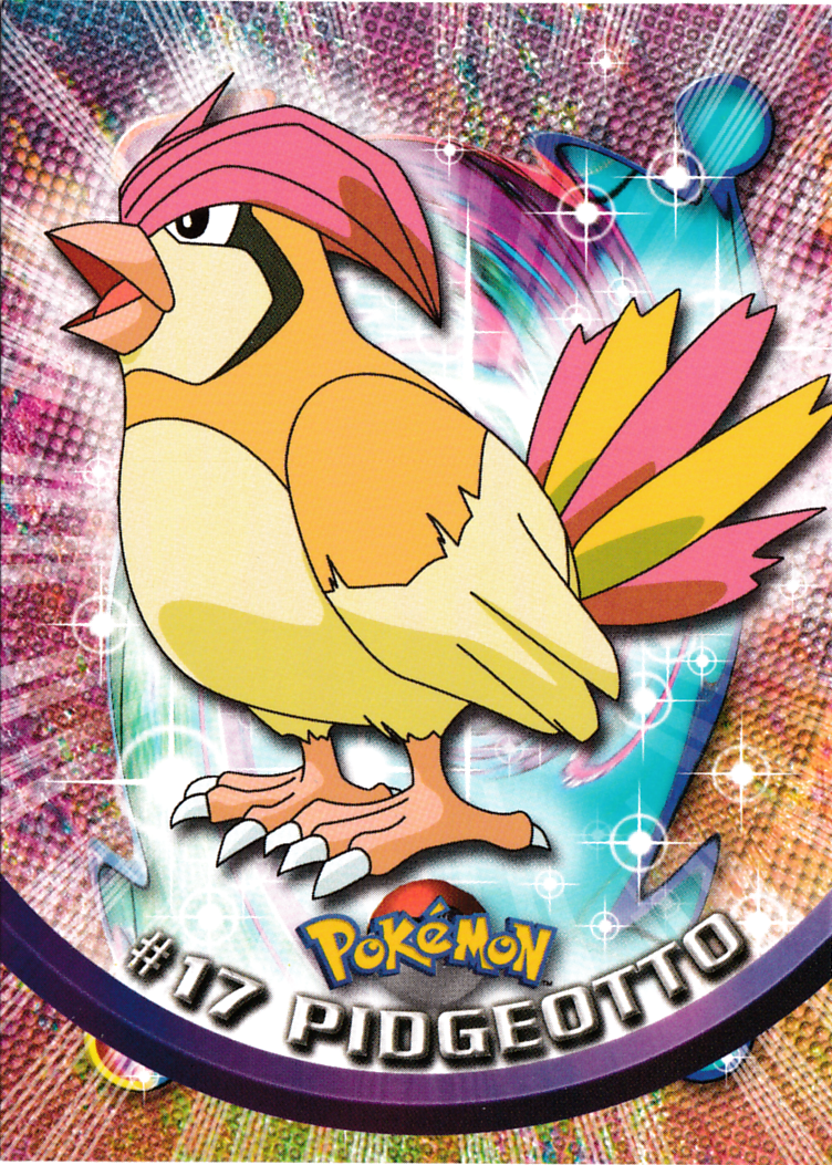 Pidgeotto - 17 - Topps - Series 1 - front