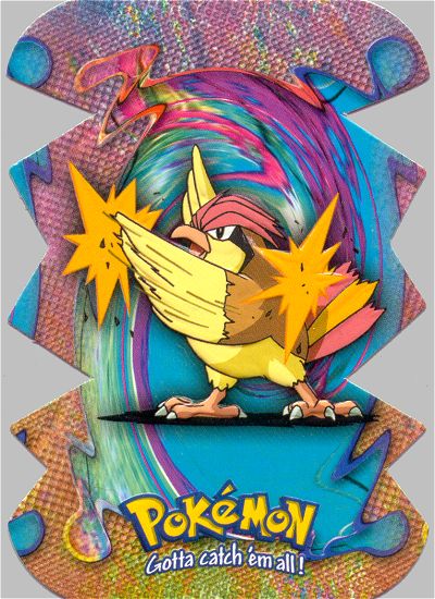 Pidgeotto - EV11 of 12 - Topps - Series 3 - front