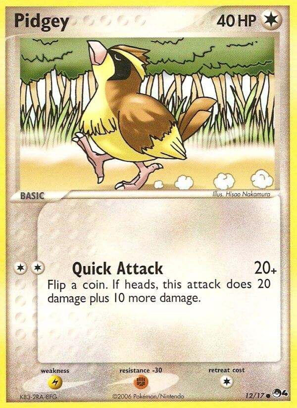 Pidgey - 12 - POP Series 4