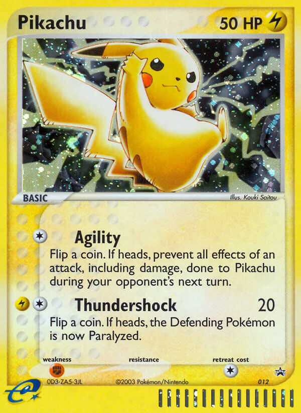 Pikachu - 12 - Nintendo Black Star Promos