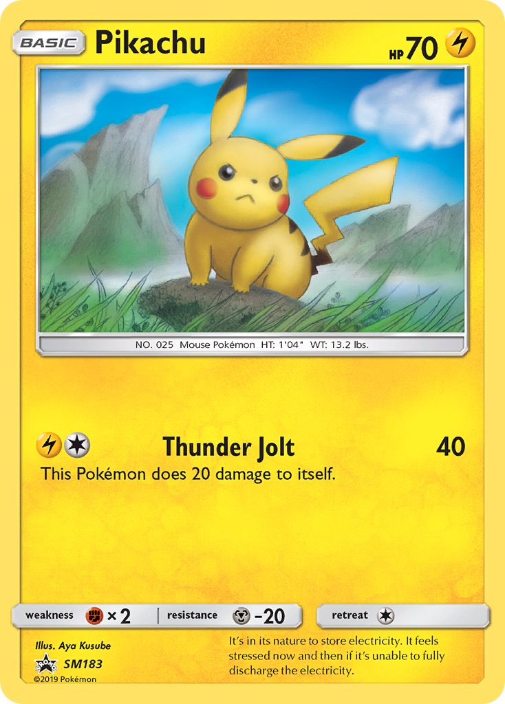 Pikachu - SM183 - Sun & Moon Promos