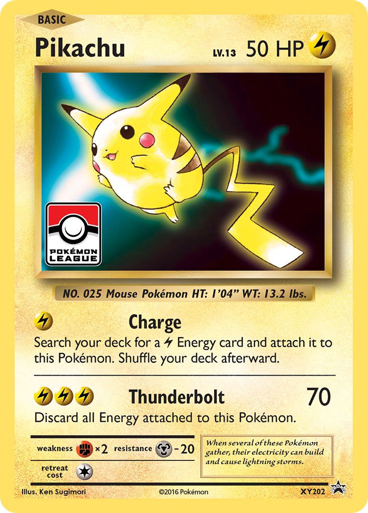 Pikachu - XY202 - XY Promos