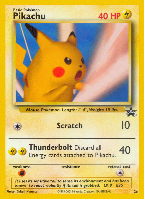 Pikachu - 26 - Wizards Black Star Promos