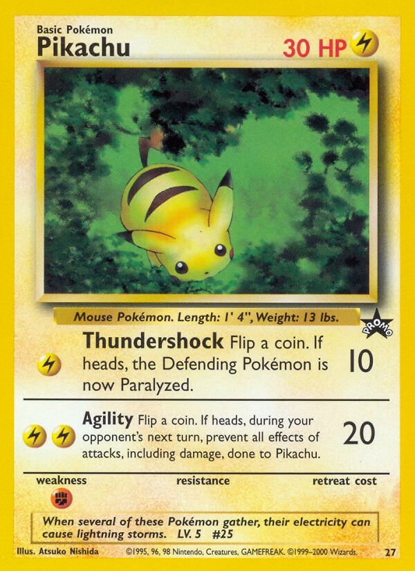 Pikachu - 27 - Wizards Black Star Promos