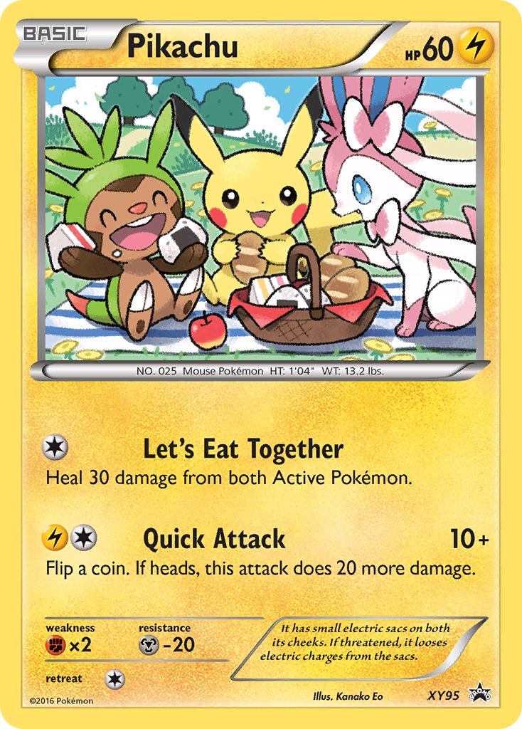 Pikachu - XY95 - XY Promos