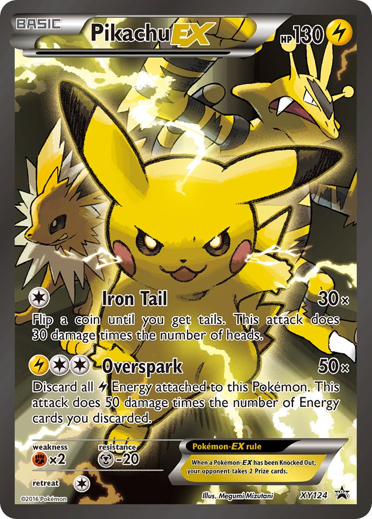 Pikachu-EX - XY124 - XY Promos