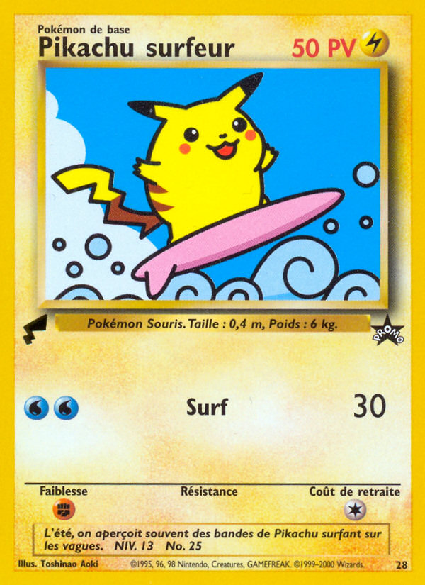 Pikachu - French - World Collection 2000