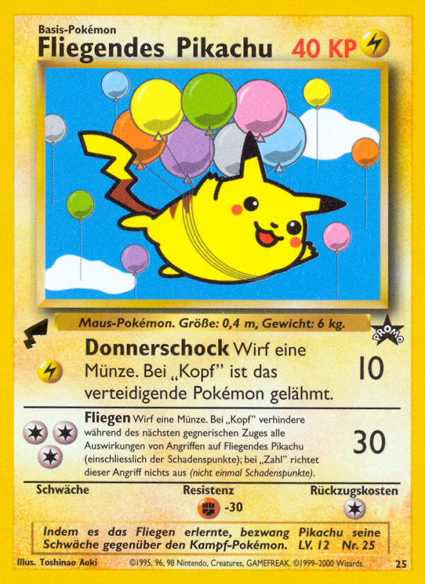 Pikachu - German - World Collection 2000