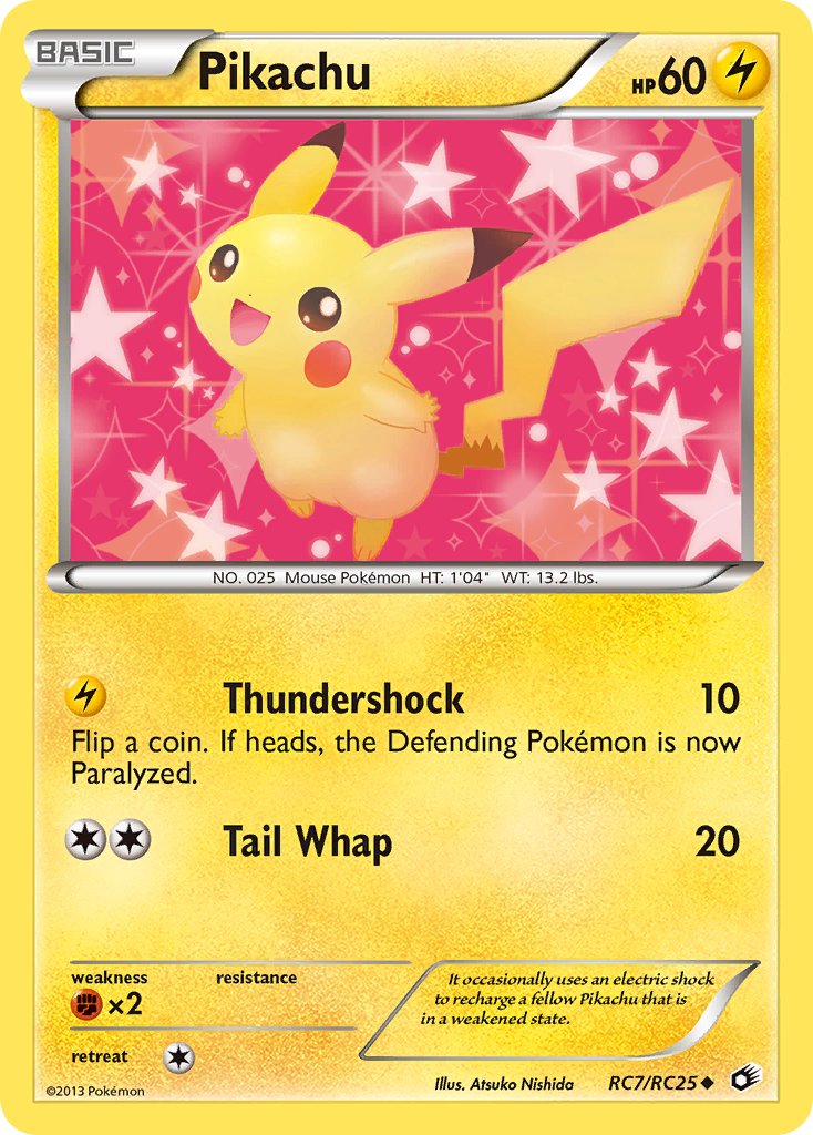 Pikachu - RC7 - Legendary Treasures