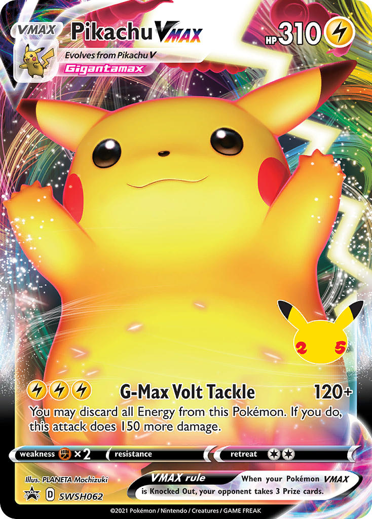 Pikachu VMAX - SWSH062 - Sword & Shield Promos