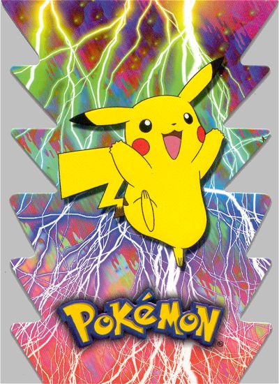Pikachu - 5 of 18 - Topps - Johto League Champions - front