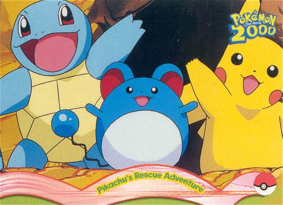 Pikachu's Rescue Adventure - 12 - Topps - Pokemon the Movie 2000 - front