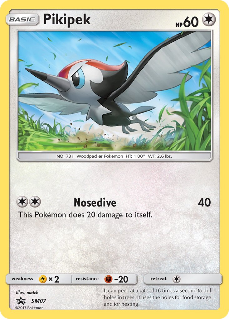 Pikipek - SM07 - Sun & Moon Promos