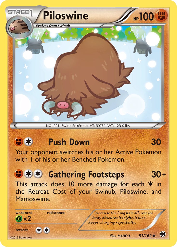 Piloswine - 81 - BREAKthrough