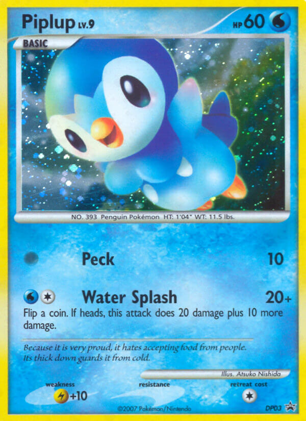 Piplup - DP03 - Diamond & Pearl Promos