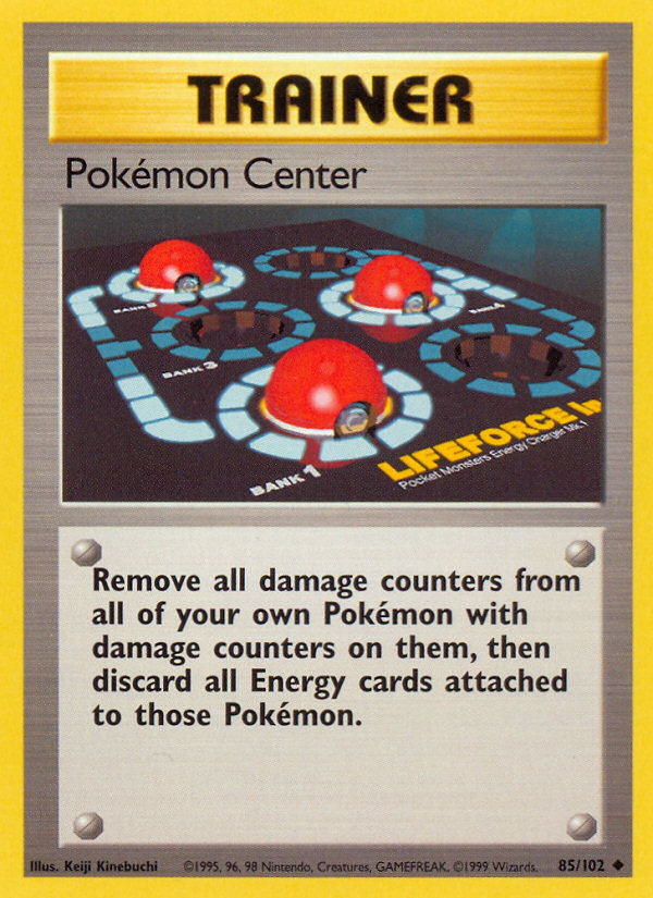 Pokémon Center Base set Unlimited