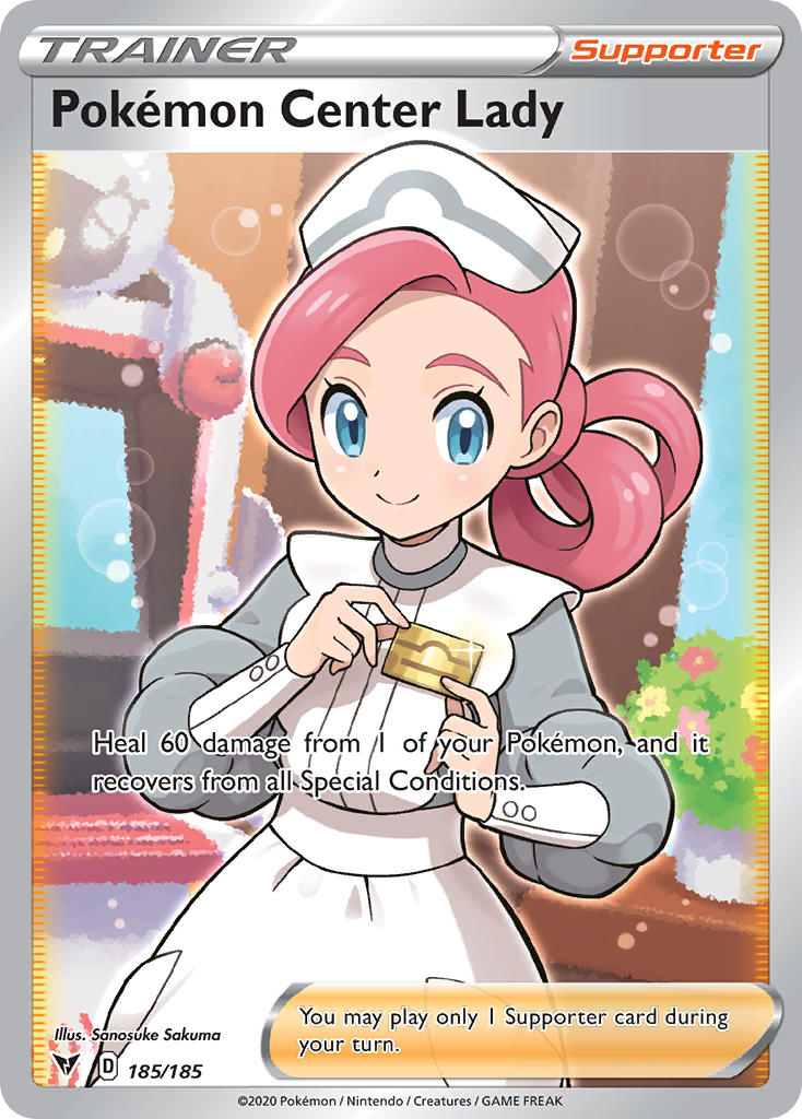 Pokémon Center Lady - 185 - Vivid Voltage