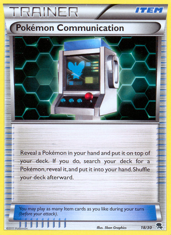 Pokémon Communication - 18 - BW Trainer Kit Zoroark