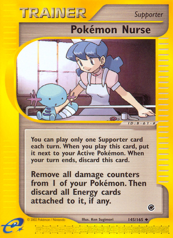 Pokémon Nurse - Expedition Base set