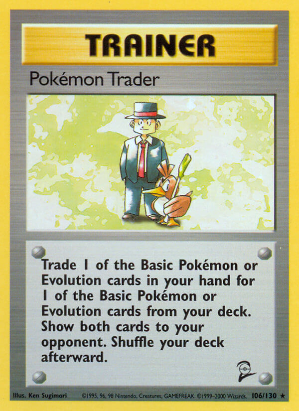 Pokémon Trader-106-Base Set 2
