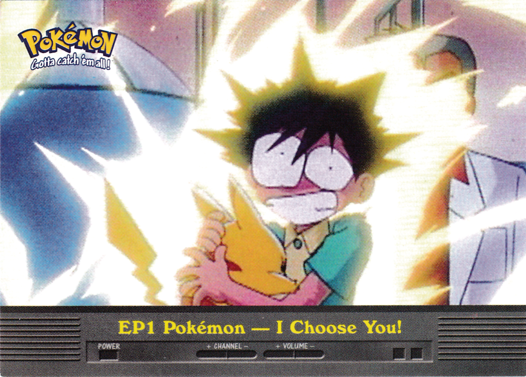 Pokémon — I Choose You! - EP1 - Topps - Series 2 - front