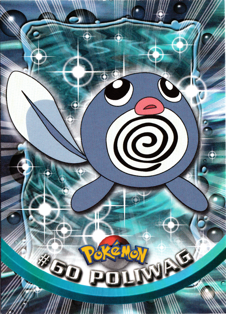 Poliwag - 60 - Topps - Series 1 - front