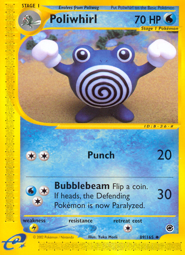 Poliwhirl - Expedition Base set