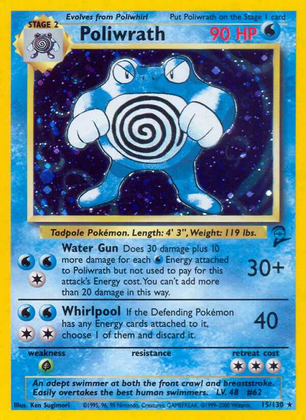 Poliwrath-15-Base Set 2