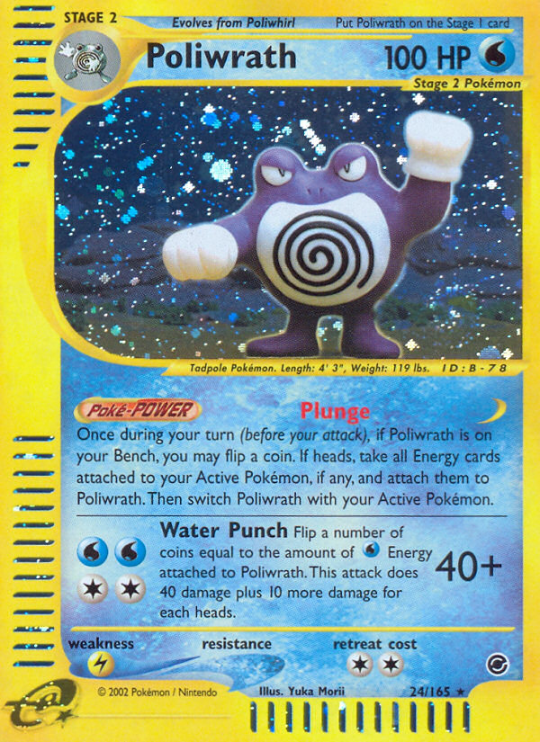 Poliwrath - Expedition Base set