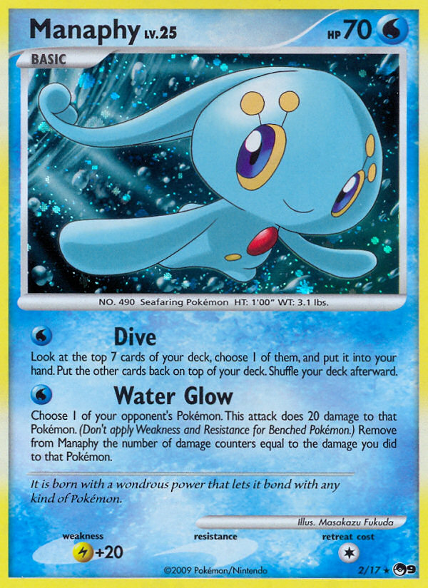 Manaphy Pokédex