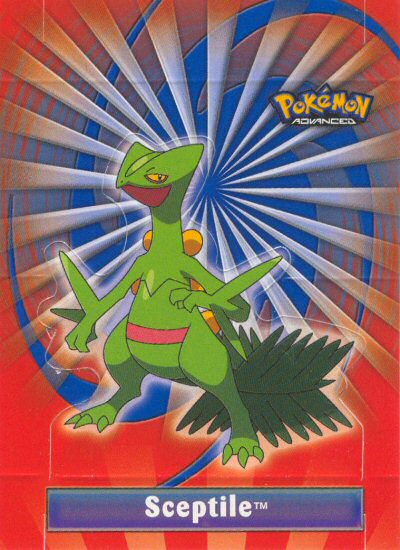 Sceptile - 8 of 10 - Topps - Pokemon Advanced - front